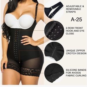 tummy control butt lifting shapewear faja